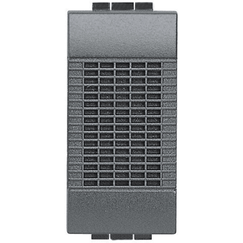 bticino  living international suoneria bronzo 12v 5va antracite frutto bticino l4351/12