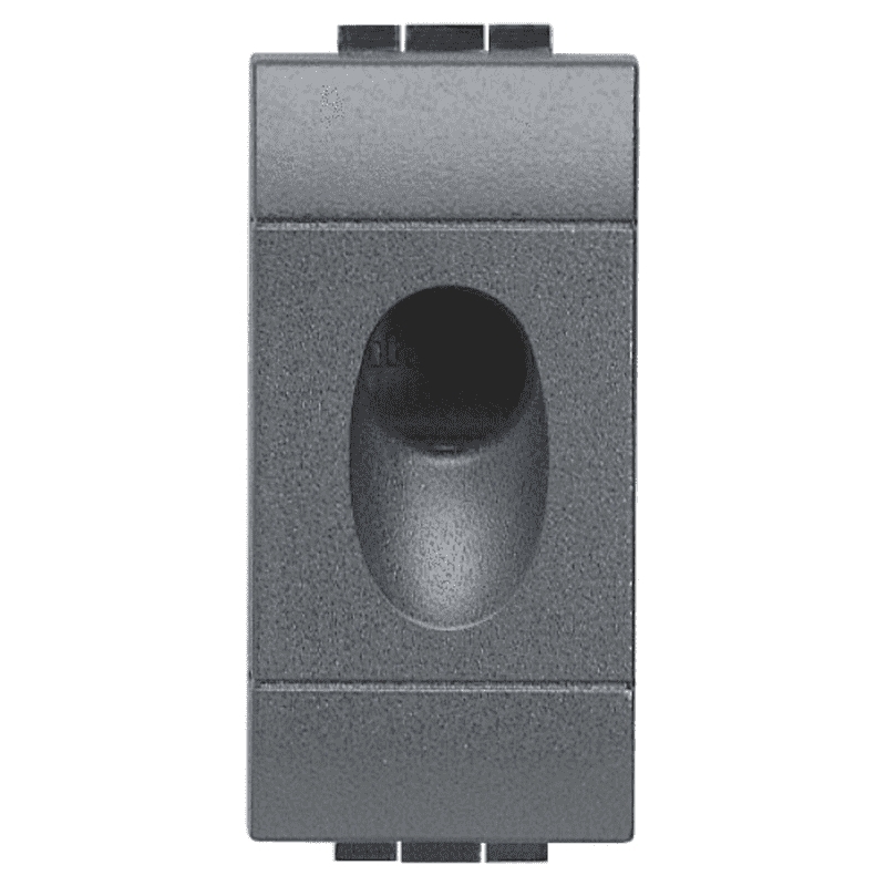 bticino living international falso polo con foro 1 posto bticino l4953