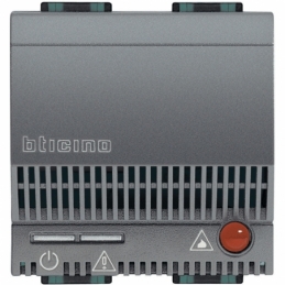 bticino living international ripetitore di segnale per rivelatori gas 2 posti bticino l4512/12