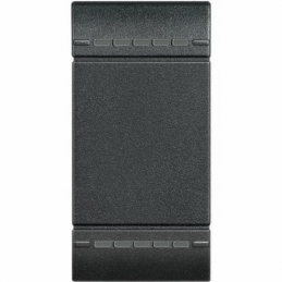 bticino living light  copritasto 2 funzioni 1 posto Bticino l4911n