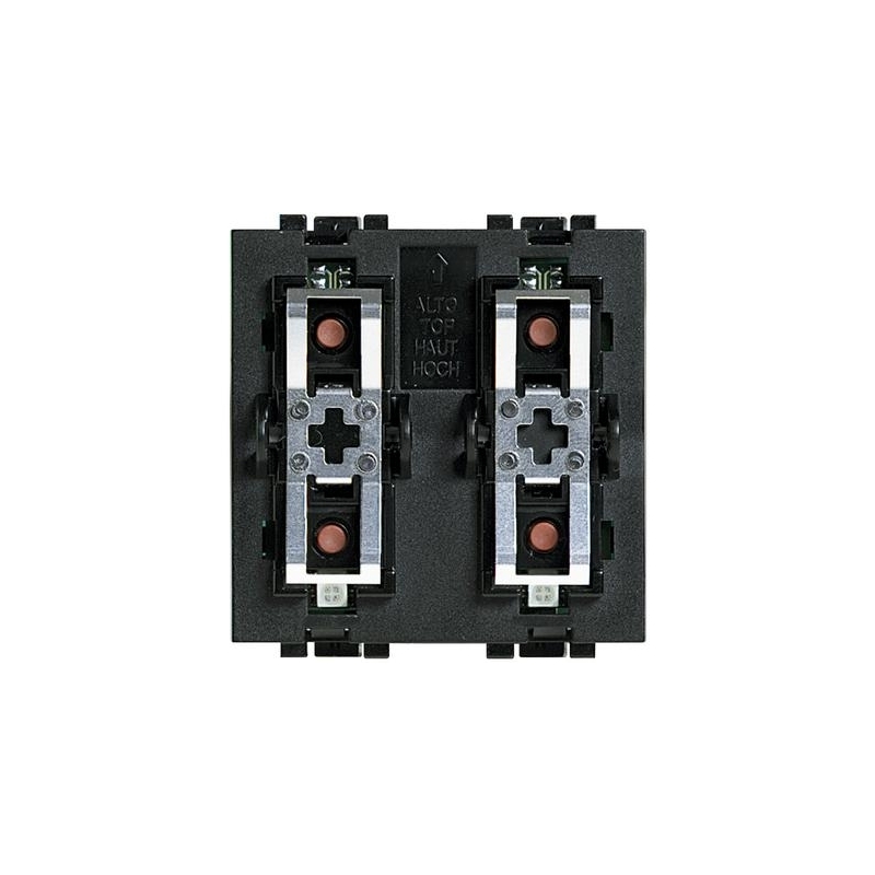 bticino living light  comando speciale per carichi singoli e doppi 2 posti bticino l4652/2