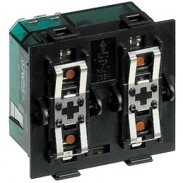 bticino living light  comando speciale per carichi singoli e doppi 2 posti bticino l4652/2