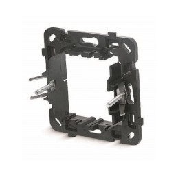 bticino living international  supporto unico 2 moduli graffette bticino l4702g