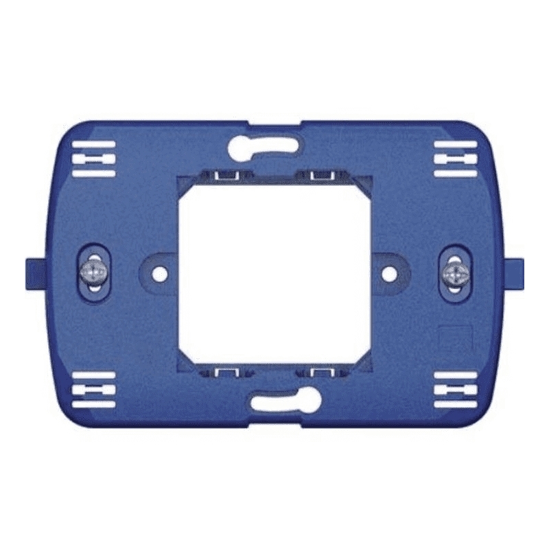 bticino living light supporto  per placche quadre moduli centrali 2 moduli per 503 bticino ln4719