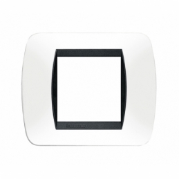 bticino  living international 2 posti bianco bticino l4802pb