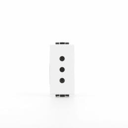 bticino living light  presa 10a 1 posto bticino n4113