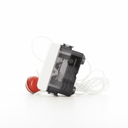 bticino living light  pulsante a tirante unipolare 10a 1 posto bticino n4033