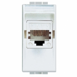 bticino Livingl light  presa rj45 categoria 5e utp 1 posto bticino n4261at5