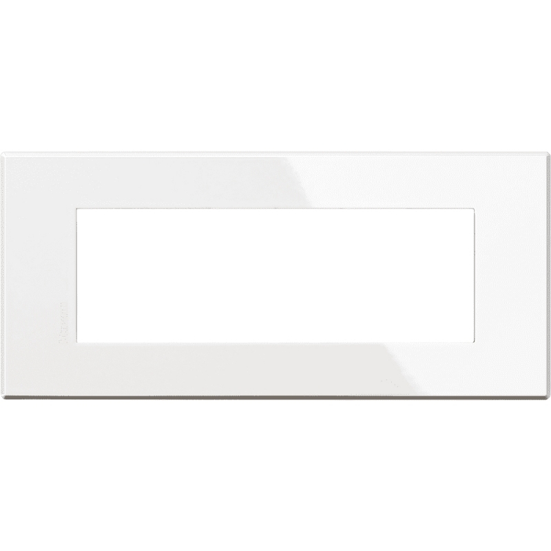 bticino Placca 6 posti bticino axolute air bianca bticino hw4806hd