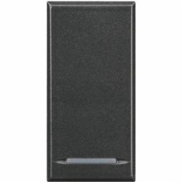 bticino axolute scura  interruttore unipolare basculante bticino hs4051