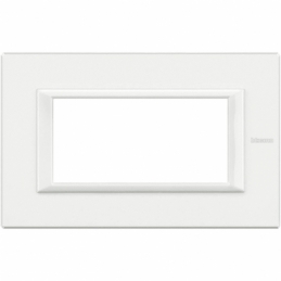 bticino axolute placca  4mModuli bianco  bticino ha4804hd
