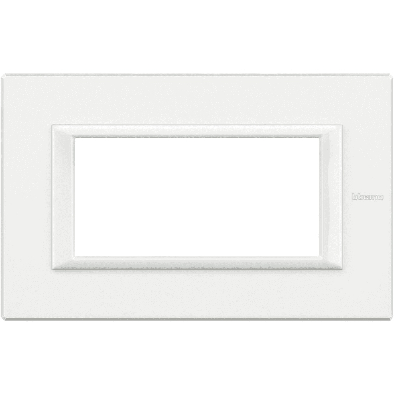 bticino axolute placca  4mModuli bianco  bticino ha4804hd