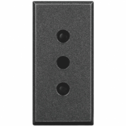 bticino axolute scura  presa 10a bticino hs4113