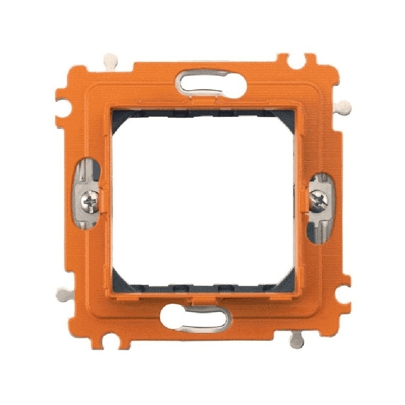 bticino supporto 2 posti per placche ellittiche e rettangolari bticino h4702It