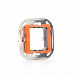 bticino supporto 2 posti per placche ellittiche e rettangolari bticino h4702It