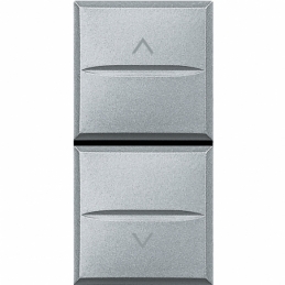 bticino axolute chiara  commutatore doppio tasto 1-0-2 assiale bticino hc4027