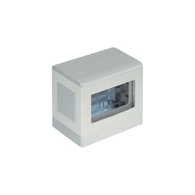 bticino   torretta bifacciale base resina corpo alluminio - 4+4 moduli su appositi supporti bticino 150655