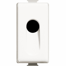 bticino matix tasto falso polo 1 modulo forato bticino am5009