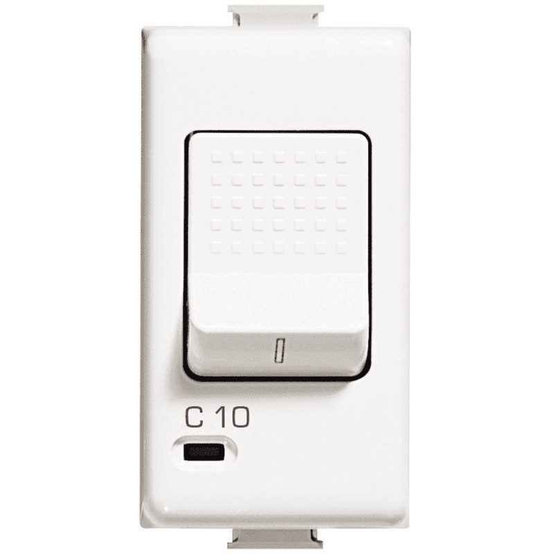 bticino matix  interruttore automatico magnetotermico 1p+n 10a bticino am5210s