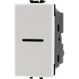 bticino matix  deviatore unipolare assiale 10a illuminabile bticino am5053n