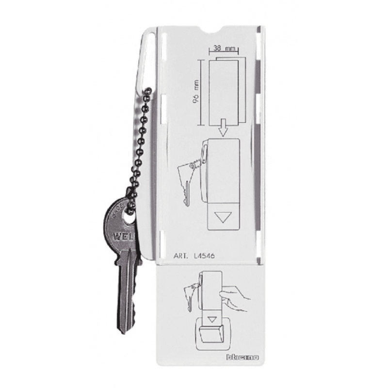 bticino living international scheda per tasca portabadge bticino L4546