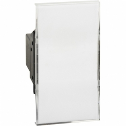 bticino living now  pulsante unipolare con targa portanome  bticino k4040