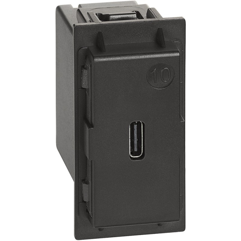 bticino living now  caricatore usb tipo c 1