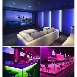 strip striscia led 12v ip65 72w smd5050 RGB  5 metri elt019