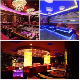 strip striscia led 12v ip65 stagna 72w smd5050 RGB+LUCE CALDA  5 metri elt017