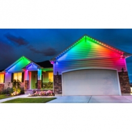 strip striscia led 12v ip68 stagna 72w smd5050 RGB+LUCE FREDDA  5 metri elt026