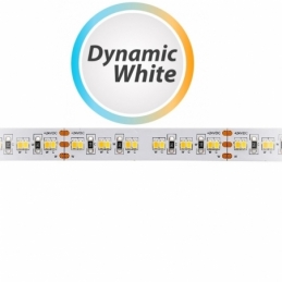 Strip striscia led 12v ip68 72w luce calda/fredda smd 5025 elt025