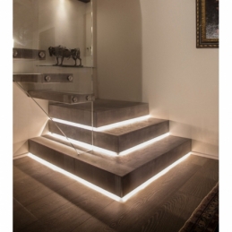 strip led he80060 60w 150lumen w 12w al metro ip65 24v 4000k  luce naturale 4240