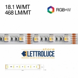 strip led cc30096 4in1 96w 19.2w al metro ip20 24v rgb+6000k 2397