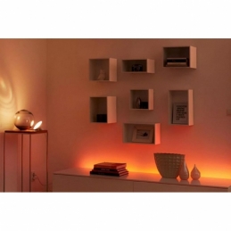 strip led cc60090 90w 18w al metro ip20 24v luce rossa 2947