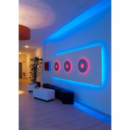 strip led cc60090 90w 18w al metro ip20 24v luce rossa 2947