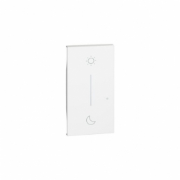 bticino living now  cover per comando scenari wireless 2 moduli colore bianco  bticino kw41m2