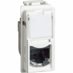 bticino living now  presa di rete categoria 5 rj45 colore bianco bticino kw4279c5e