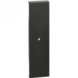 bticino living now cover per modulo per presa connesso un modulo colore nero bticino kg31