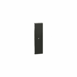 bticino living now cover per modulo per presa connesso un modulo colore nero bticino kg31
