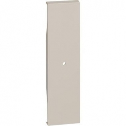 bticino living now cover per modulo per presa connesso un modulo colore sabbia bticino km31