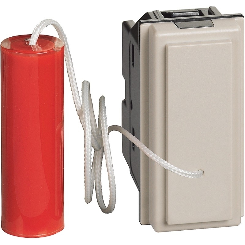 bticino living now pulsante a tirante bticino 1polo no 10a  km4033