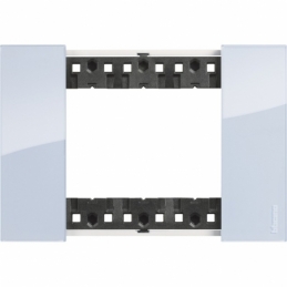 bticino living now placca sky tre posti  tecnopolimero  bticino ka4803da