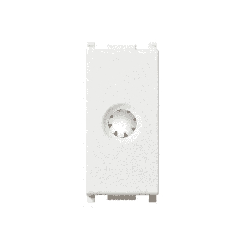 vimar plana tasto falso polo con foro e serracavo vimar 14044