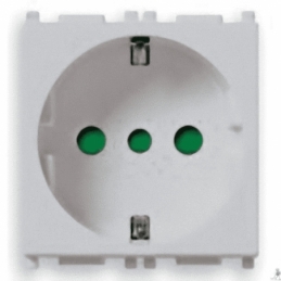 vimar plana presa 2p+t  16a p30 bianco vimar 14209