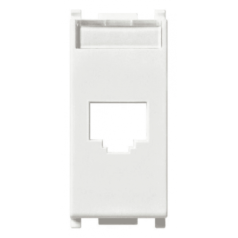 vimar plana adattatore rj45  amp avaya bianco vimar 14338.c