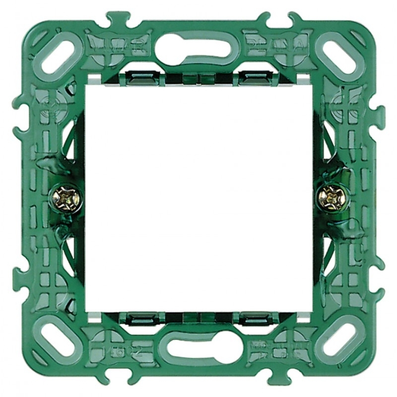 vimar plana supporto vimar plana 2 moduli per scatole onde vimar 14602