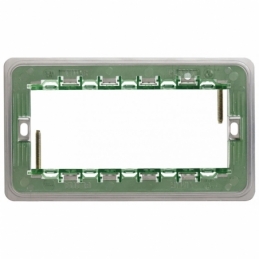 vimar plana supporto 5 moduli per scatole rettangolari vimar 14609