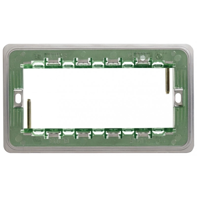 vimar plana supporto 5 moduli per scatole rettangolari vimar 14609