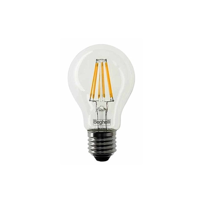 beghelli Lampada goccia zafiro led e27 6w 2700k 810lm beghelli 56401