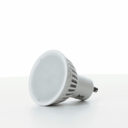 beghelli faretto eco spot led 6w 95° 230v gu10 3000k luce calda beghelli 56043